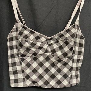 Free people bustier crop top